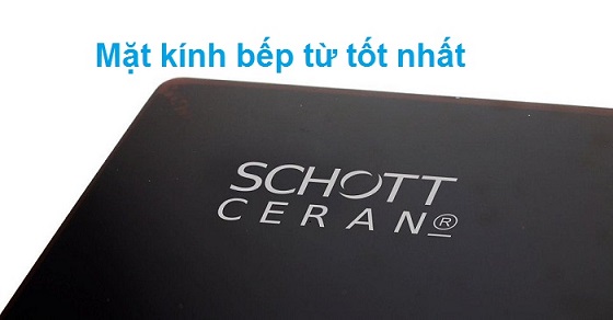 Dùng mặt kính Schott Ceran thay mặt kính bếp từ Cata 
